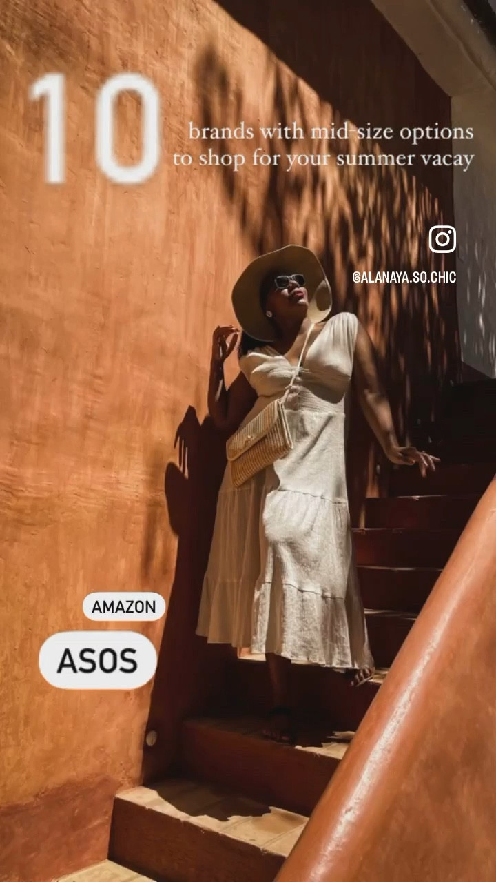 Spring is here, Summer is on it’s way and we’re catching flights not feelings! Brand inclusivity + comfort is a must when I shop, so here are 10 brands that offer mid-size options for those of us who appreciate having a little more to love! 🥰

#midsizestyle #midsizefashion #blackfashionista #Oaxaca #summerfashion #travelfashion #sheisnotlost #blackinfluencers #brandinclusivity #reelfashion

#LTKVideo #LTKMidsize #LTKTravel