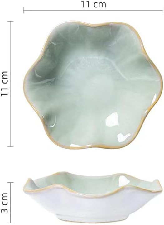 Lotus Leaf Shape Decorative Ring Tray, Small Key Bowl, Ceramic Trinket Tray Jewelry Dish Organizi... | Amazon (US)