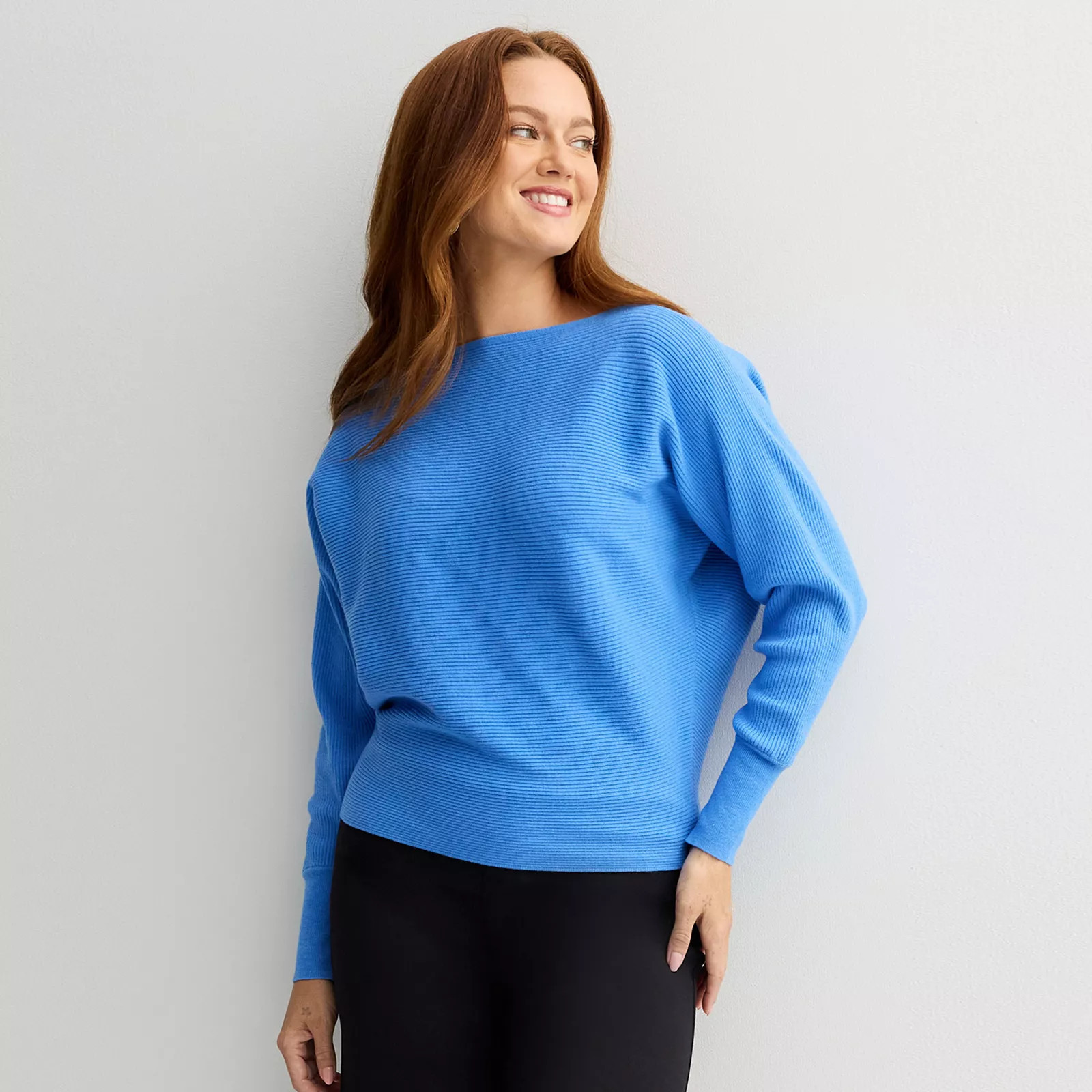Women's Nine West Dolman Sweater, Size: XS, Gentiana Blue | Kohl's