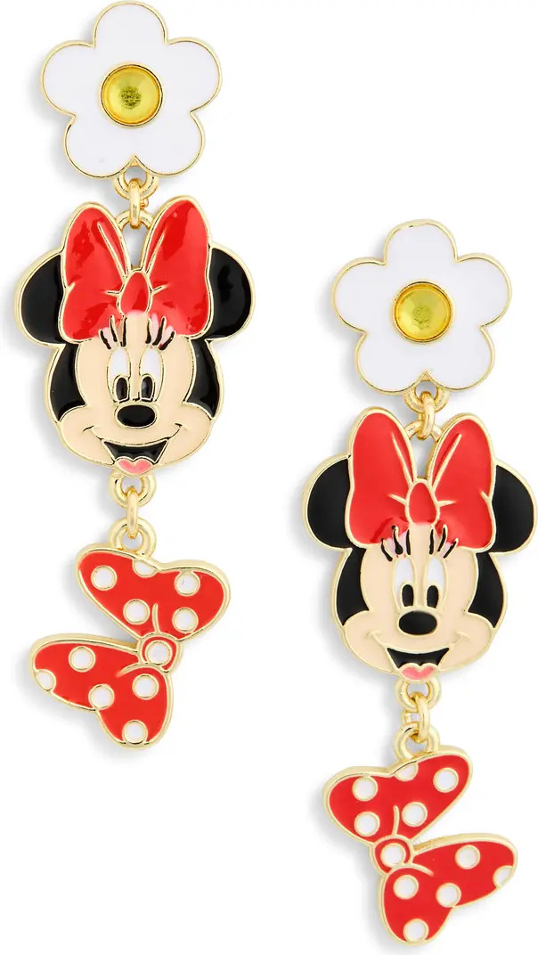 BaubleBar x Disney® Minnie Mouse Drop Earrings | Nordstromrack | Nordstrom Rack