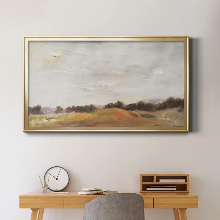 Fields Of Gold - Picture Frame Print on Canvas | Wayfair North America