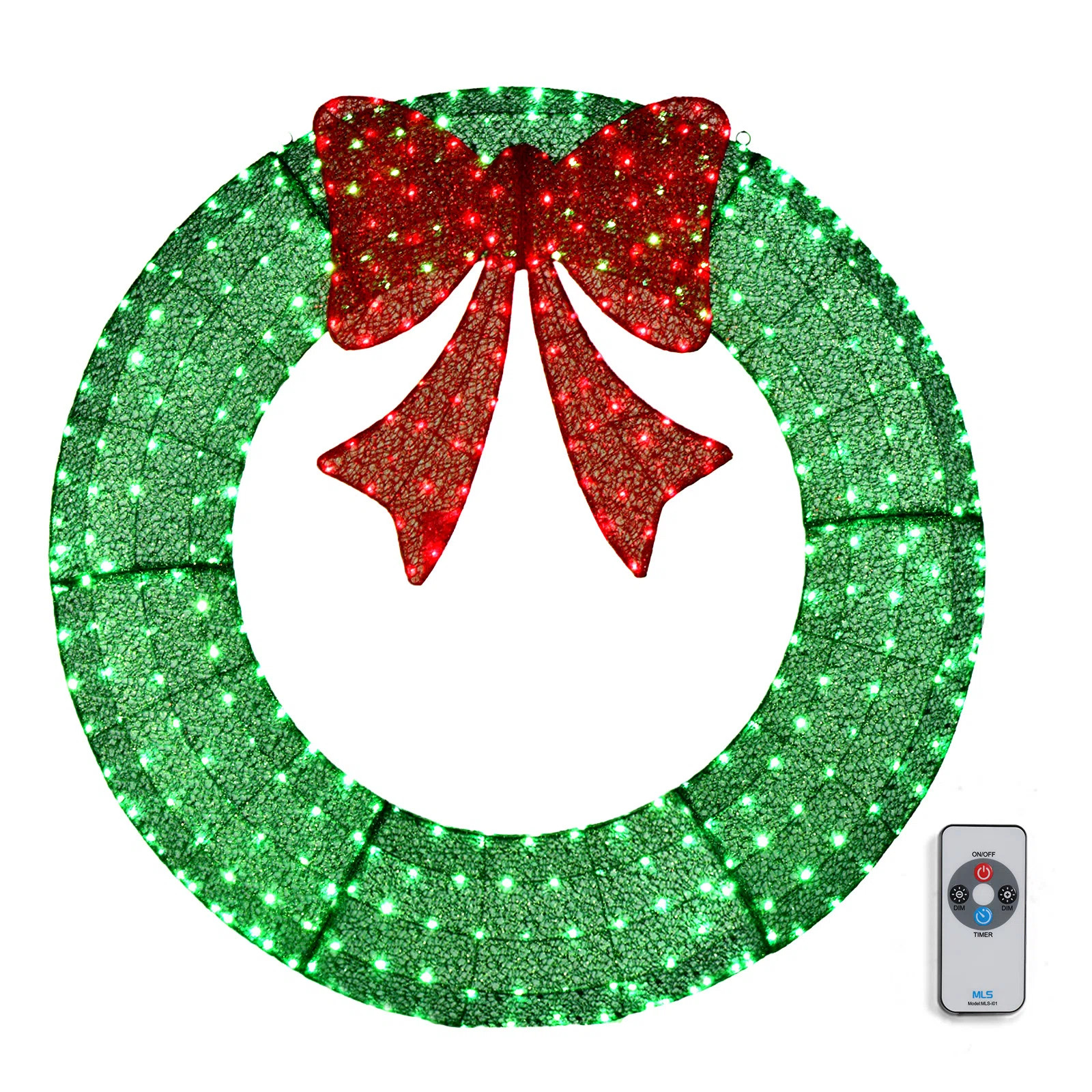 Faux Lighted Wreath | Wayfair North America
