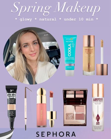 Natural and glowy makeup for spring! The Sephora sale starts today for rouge and starts April 9th for VIB! Shop these items while you can save! 
- clean beauty - makeup favorites - Charlotte tilbury - rare beauty - spring makeup - dewy makeup - long lasting makeup 

#LTKxSephora #LTKsalealert #LTKbeauty