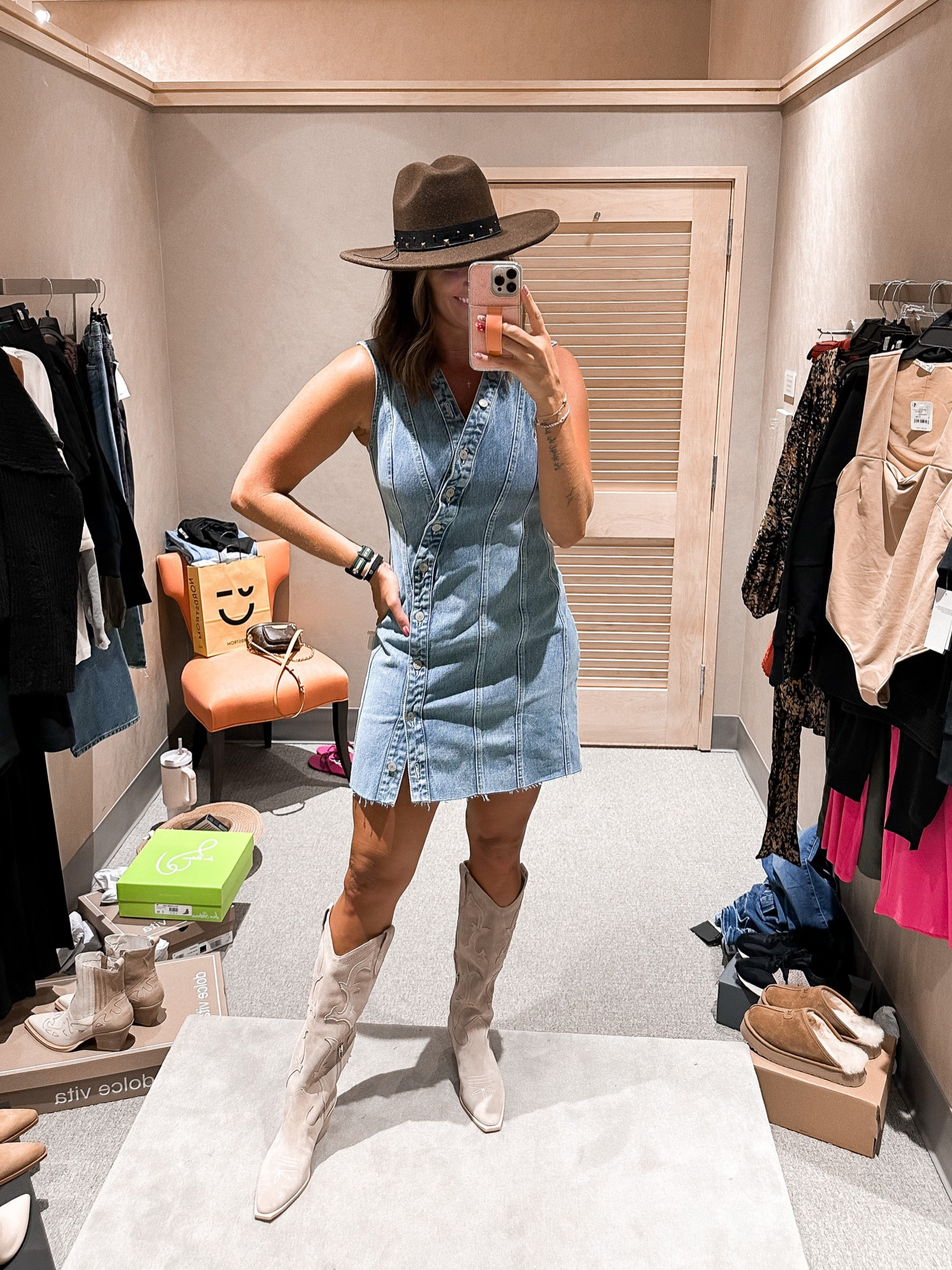 This dress is not on sale but ahhhhhh SO cute!!!

Dress-medium
Boots-tts 8

#LTKshoecrush #LTKsalealert #LTKstyletip