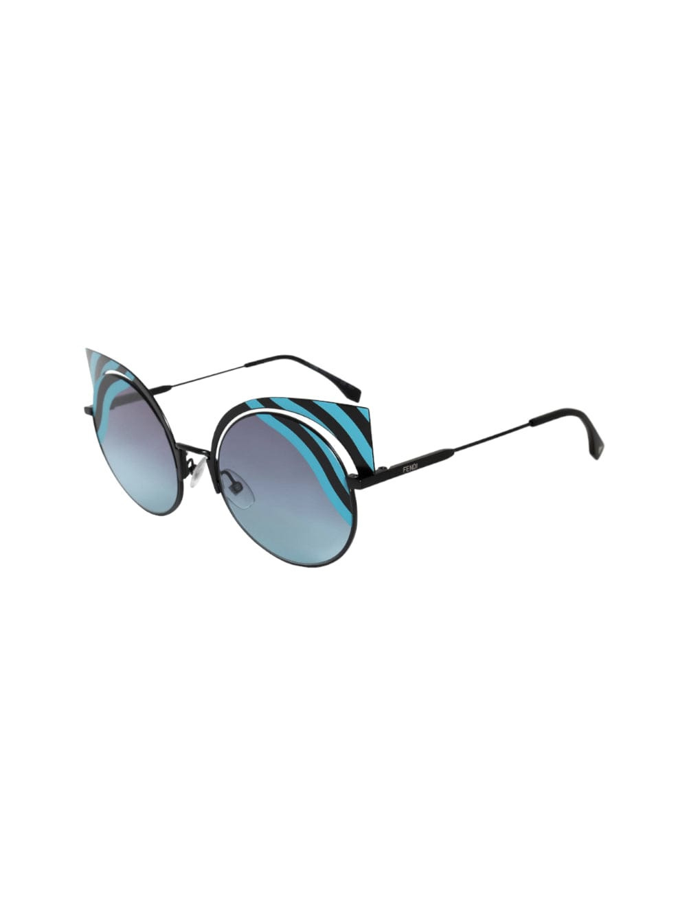 Fendi Eyewear Ff 0215 - Blue & Light Blue Sunglasses | Italist.com US