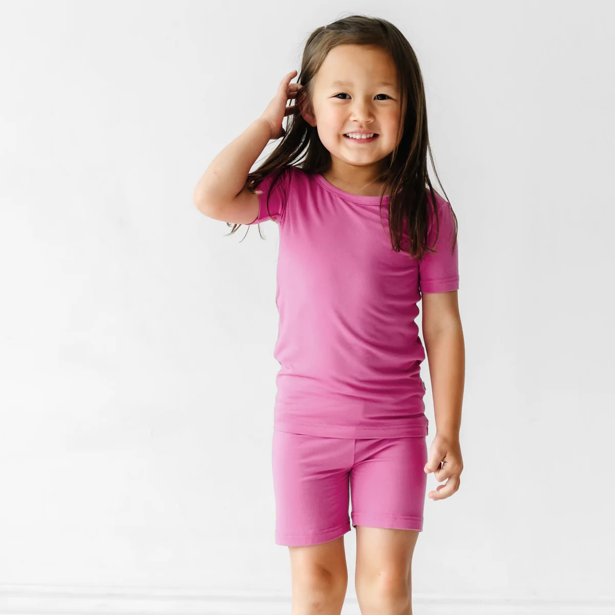 Two-Piece Short Sleeve & Shorts Pajama Set | Little Sleepies