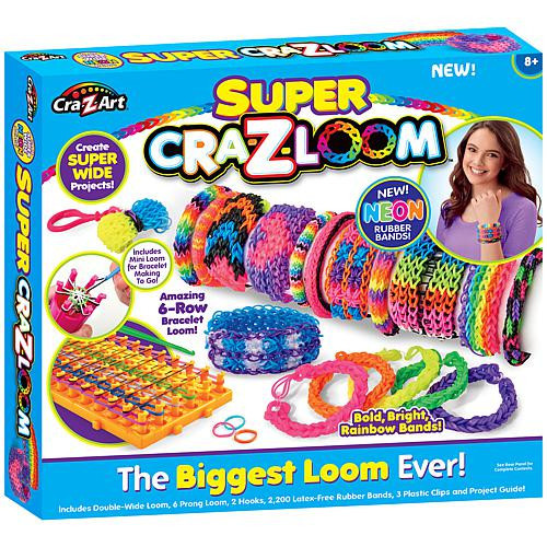 Cra-Z-Art Cra-Z-Loom DIY Bracelet Loom Kit | HSN