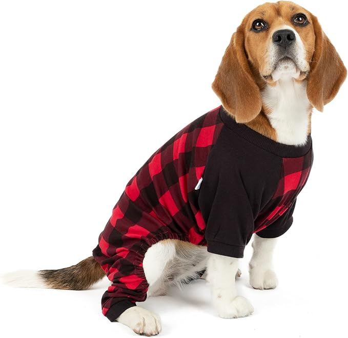 Leveret Dog Pajamas Matching Christmas Pjs for Dogs 100% Cotton (Size X-Small-XX-Large) | Amazon (US)