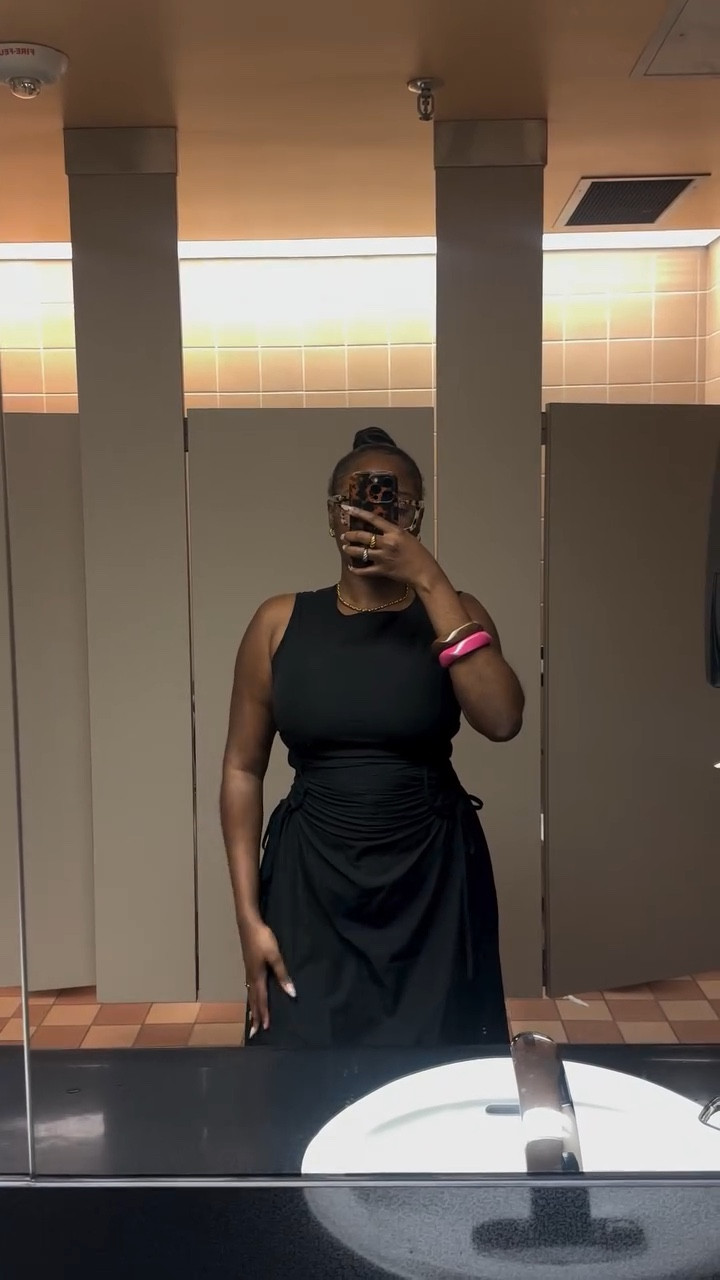 this dress from Maija on SHEIN shop is everything. can be worn for dinner or work! 🖤

#LTKdatenight #LTKcanada #LTKsummer