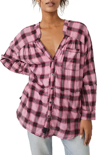 One of the Boys Plaid Tunic Shirt | Nordstrom