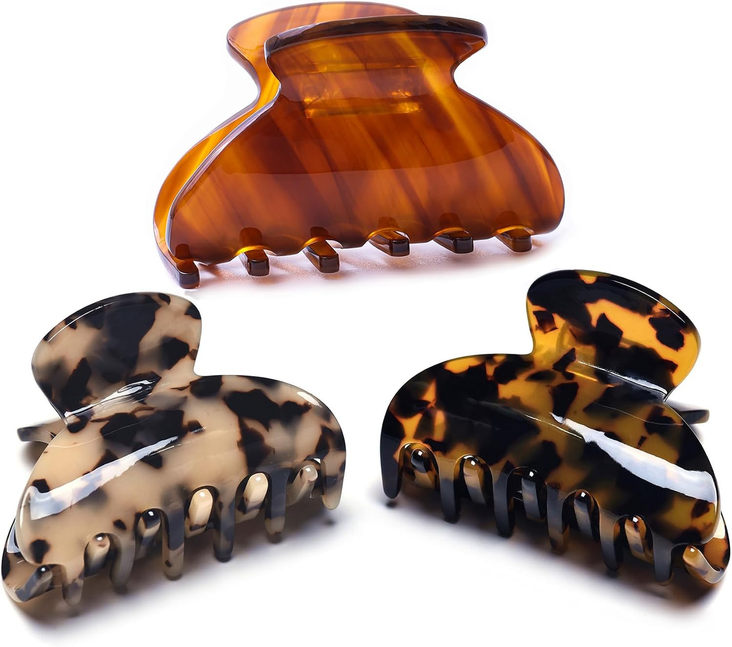 Medium Hair Clips Women Small Hair Claw Clips For Thick Thin Hair | Amazon (UK)