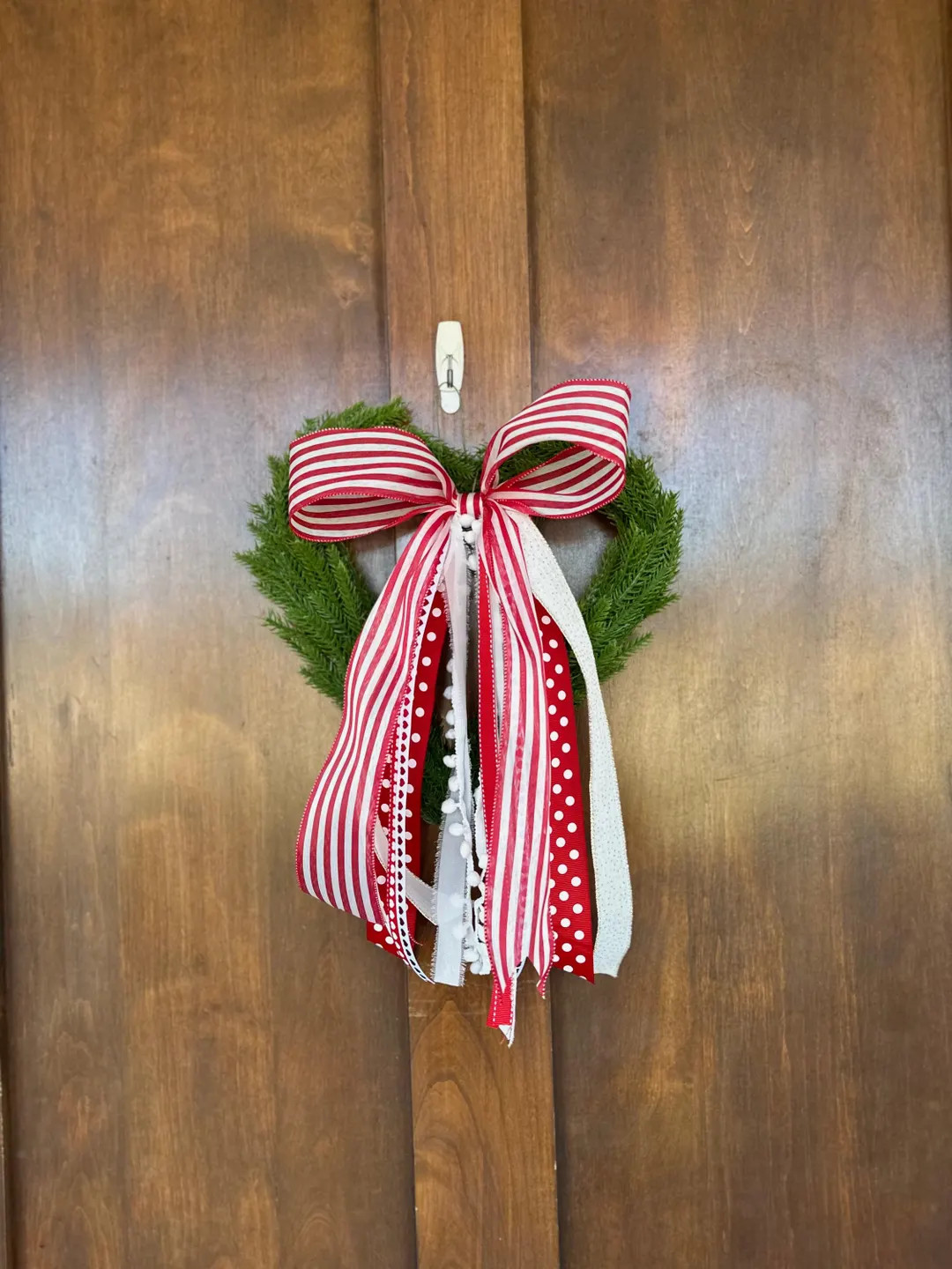 Valentines Pine Heart Wreath | Etsy (US)