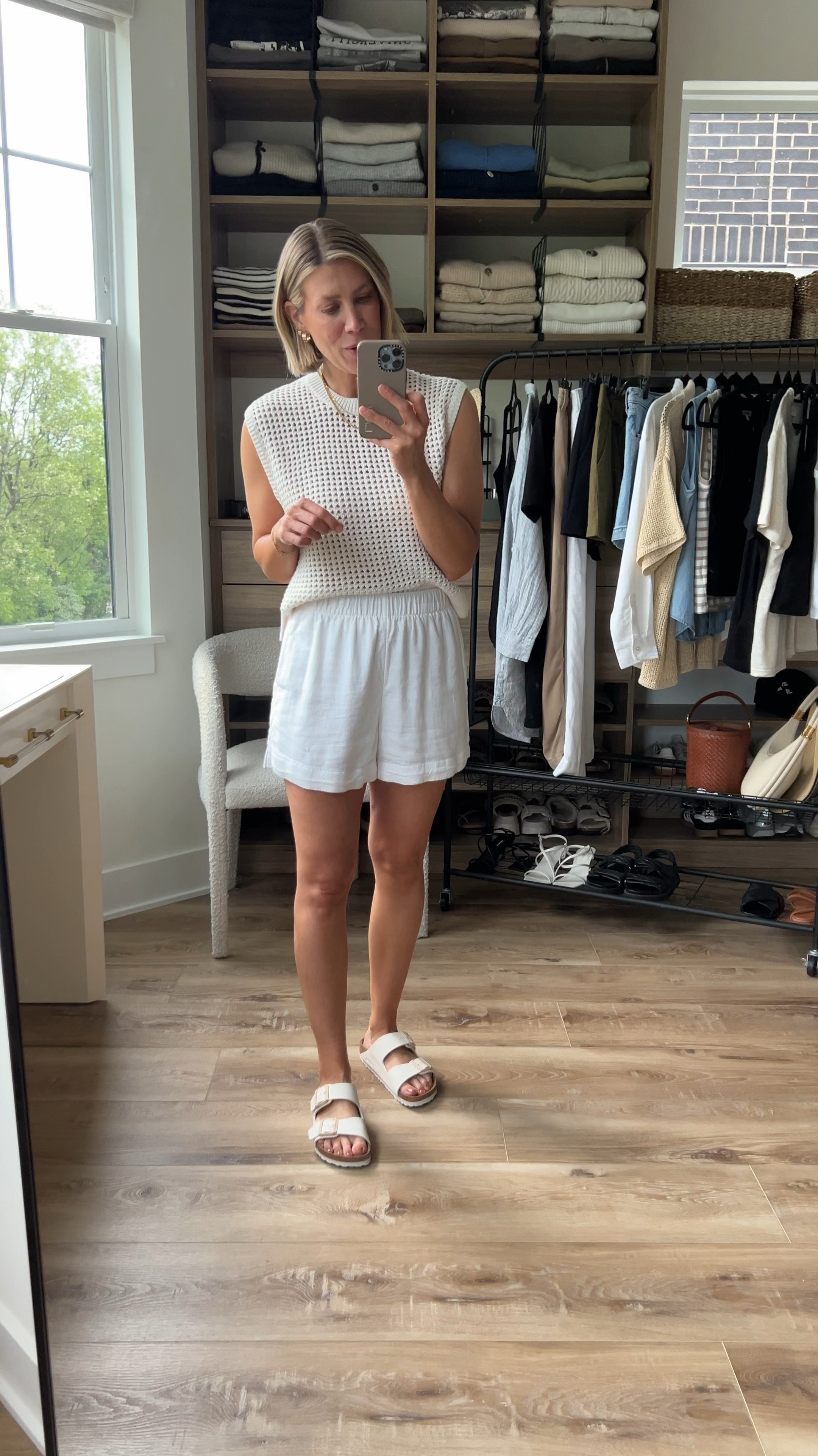 Wearing small crochet tank 

#LTKstyletip #LTKfindsunder100 #LTKfindsunder50