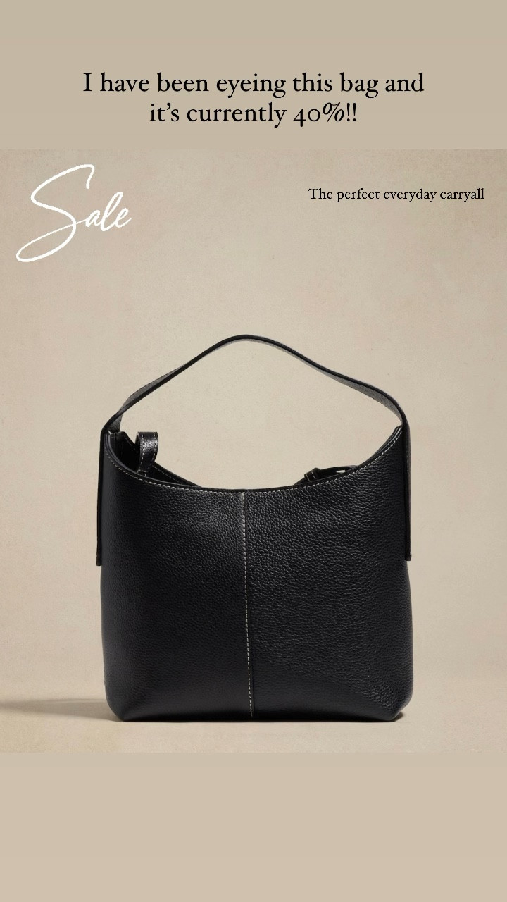 I have been eyeing this bag for months and it’s currently 40% off! Comes in a few colors and a taller tote size too. Perfect every day carryall for work and running errands. 

Bag, tote bag, shopper bag, work bag, sale, Banana Republic, The Stylizt 

#LTKItBag #LTKWorkwear #LTKSaleAlert