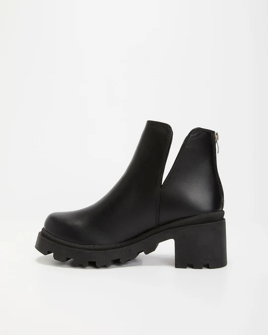 Alameda Slip On Chunky Heeled Booties | VICI