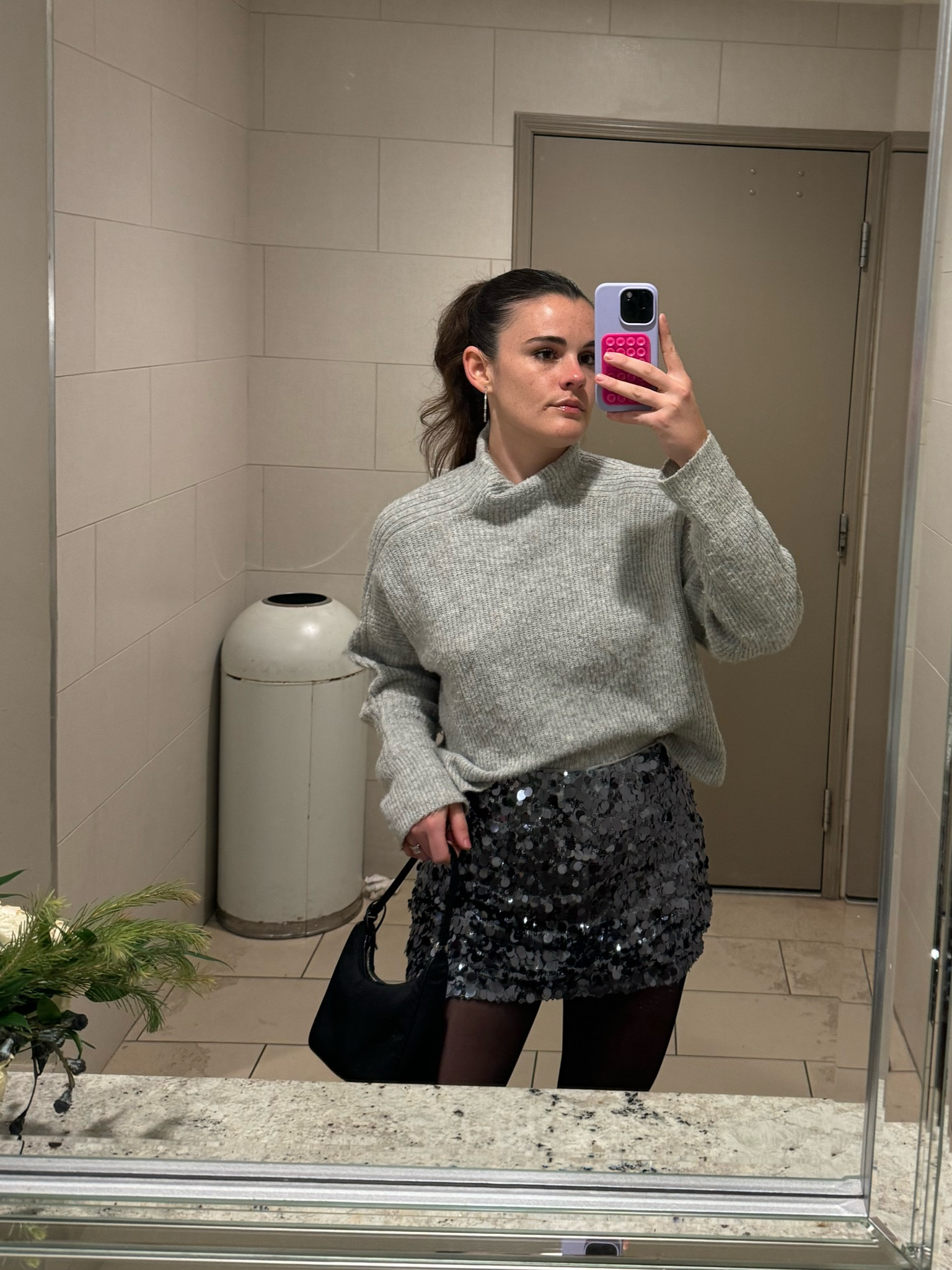 Simple cutie holiday outfit. Sparkle skirt has shorts underneath and is so comfy 

#LTKSeasonal #LTKHoliday #LTKFindsUnder50