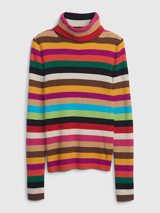 CashSoft Rib Turtleneck Sweater | Gap (US)