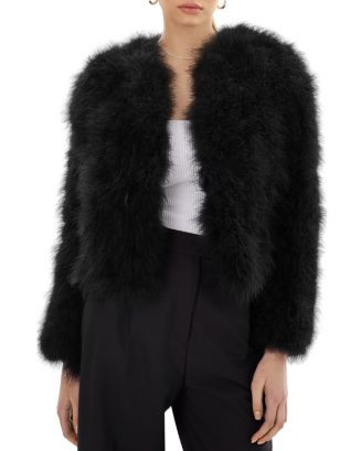 LAMARQUE Deora Feather Jacket  | Bloomingdale's Women | Bloomingdale's (US)