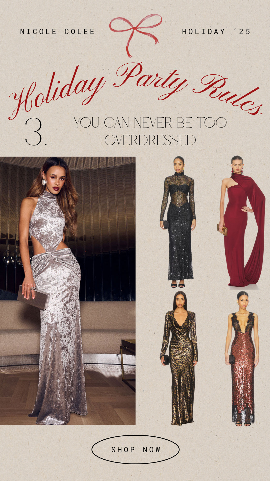4 Holiday Party Rules To Know Take it from me! 

Christmas dresses, christmas outfits, hostess gifts, burgundy, velvet, feathers, fur, sequin dresses, cocktail attire, xmas party

 

 #LTKGiftGuide #LTKHoliday #LTKSeasonal