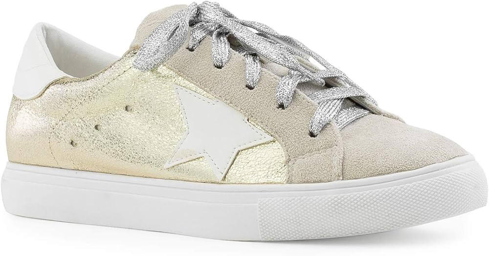 RF ROOM OF FASHION Women's Casual Low Top Trendy Fashion Sneakers Flats | Amazon (US)