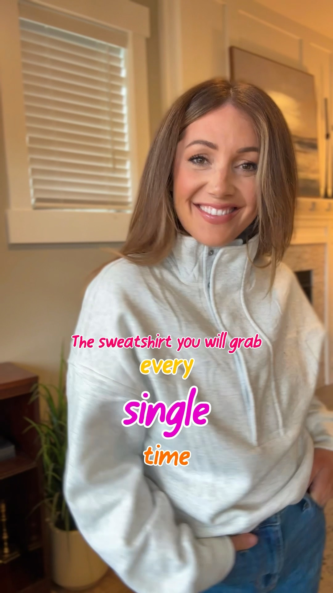 This is one of those pieces that ends up in the laundry because you’ve worn it three days this week. 😅

The fit is so good, it’s ridiculously soft, and it goes with leggings, denim, biker shorts… everything.

If you’re looking for that “throw it on and go” sweatshirt, this is it.

Size Small ✨

#LTKootd #LTKmomlife