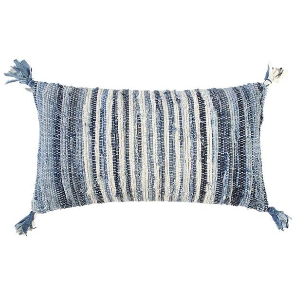 Froelich Striped Cotton Throw Pillow | Wayfair North America
