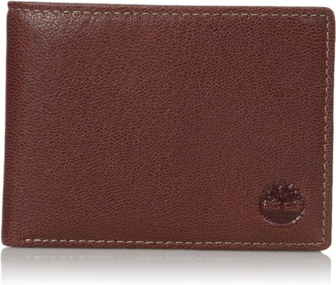 Timberland Men's Leather RFID Blocking Passcase Security Wallet | Amazon (US)