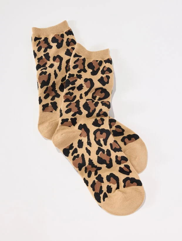 Fabulous Leopard Trouser Socks | Talbots