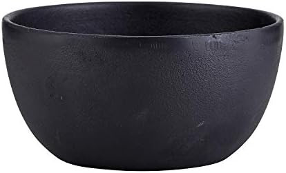Amazon.com: 47th & Main Round Cast Iron Bowl, Large, Black: Home & Kitchen | Amazon (US)