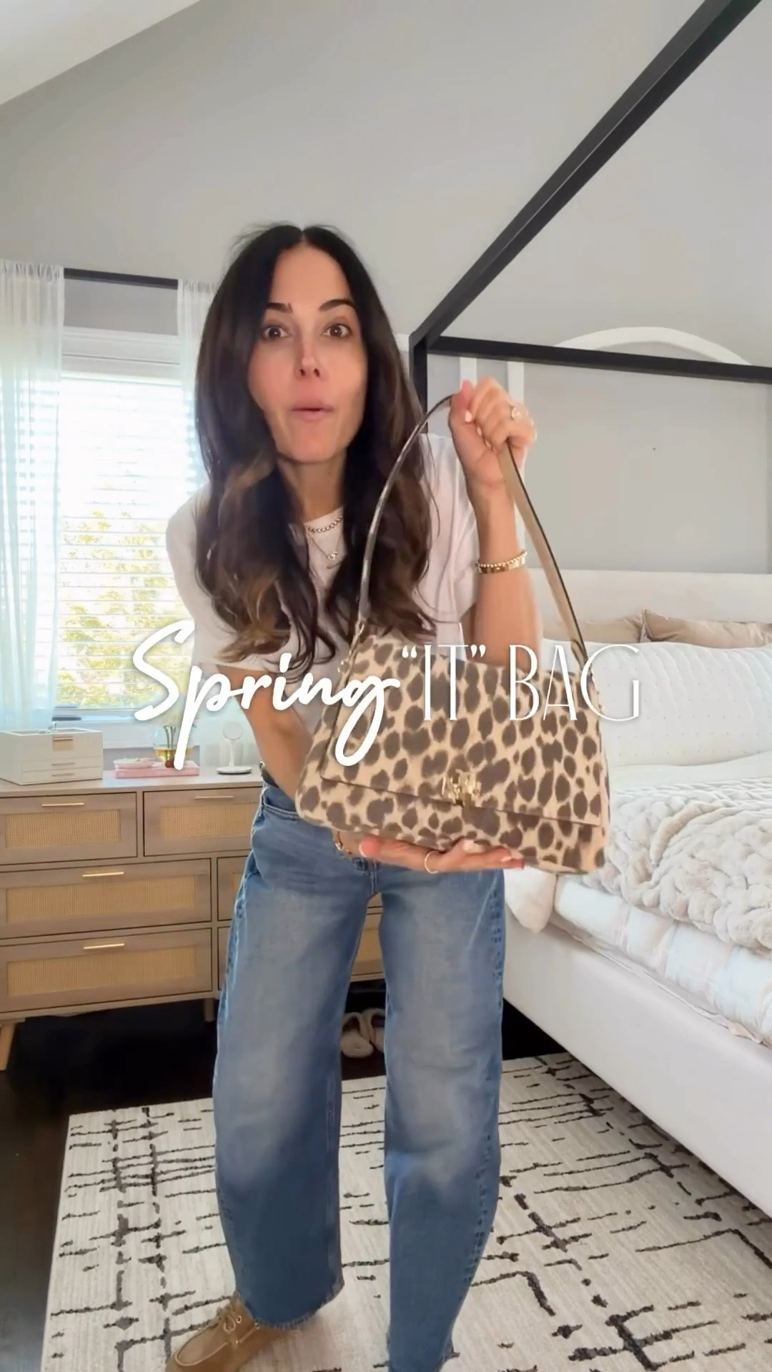 This is the bag I’ve been reaching for every single day lately 🤎

It’s slouchy, fits everything, and the opening makes it so easy to get in and out of. Plus it comes with both a shoulder strap and crossbody strap so you can wear it however you want.

The neutral leopard is SO good for spring and somehow goes with literally every outfit I’ve tried it with but is available in a camel color if you prefer 🙌🏻

If you’ve been looking for a new everyday bag… this one is it.

#LTKOver40 #LTKSeasonal #LTKootd