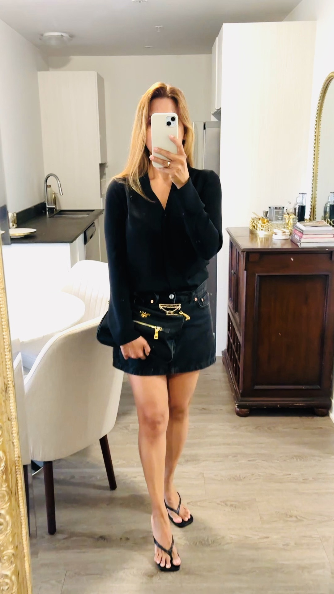 Casually dressy. Prada nylon bag goes with everything.

#LTKItBag