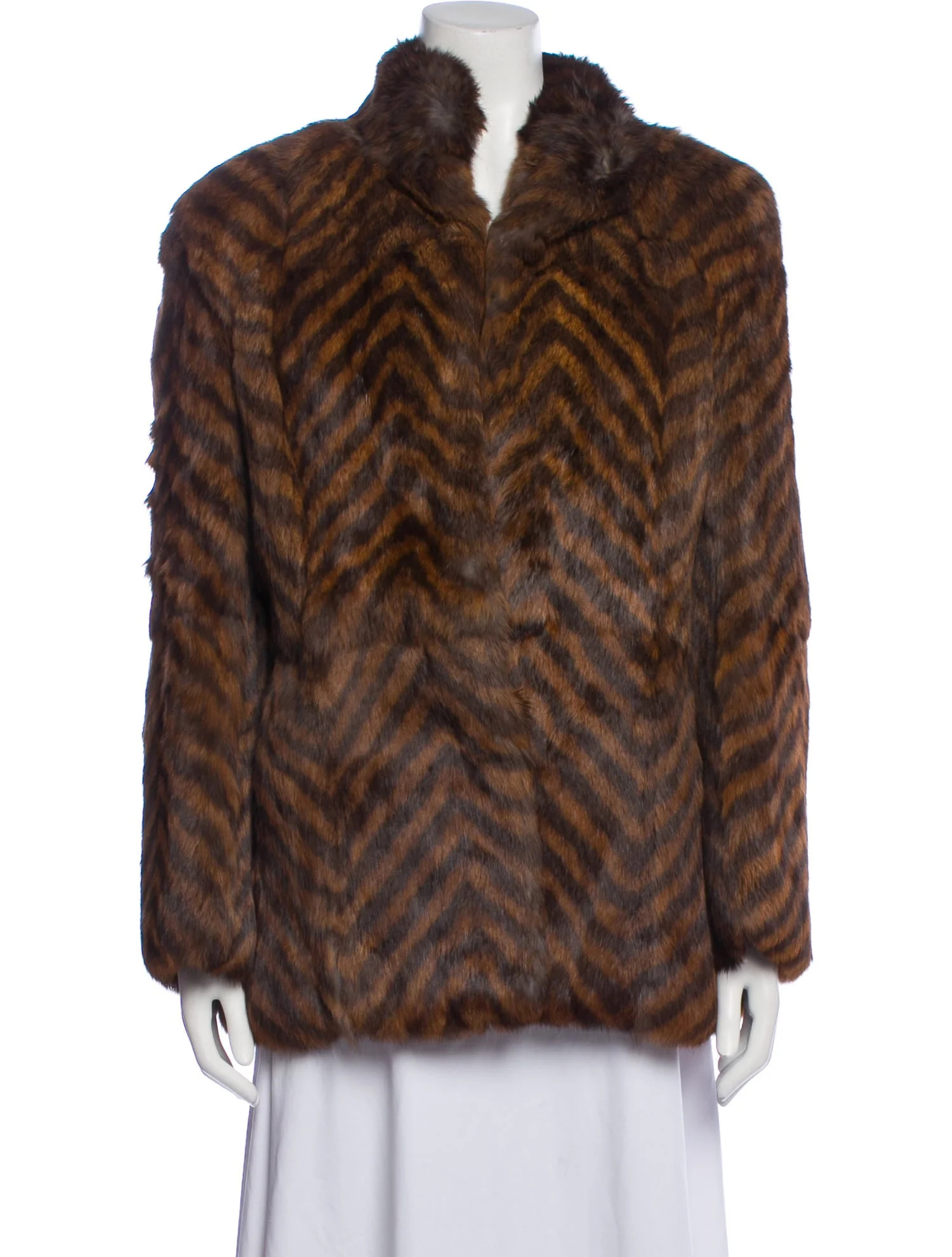 Animal Print Faux Fur Coat | The RealReal