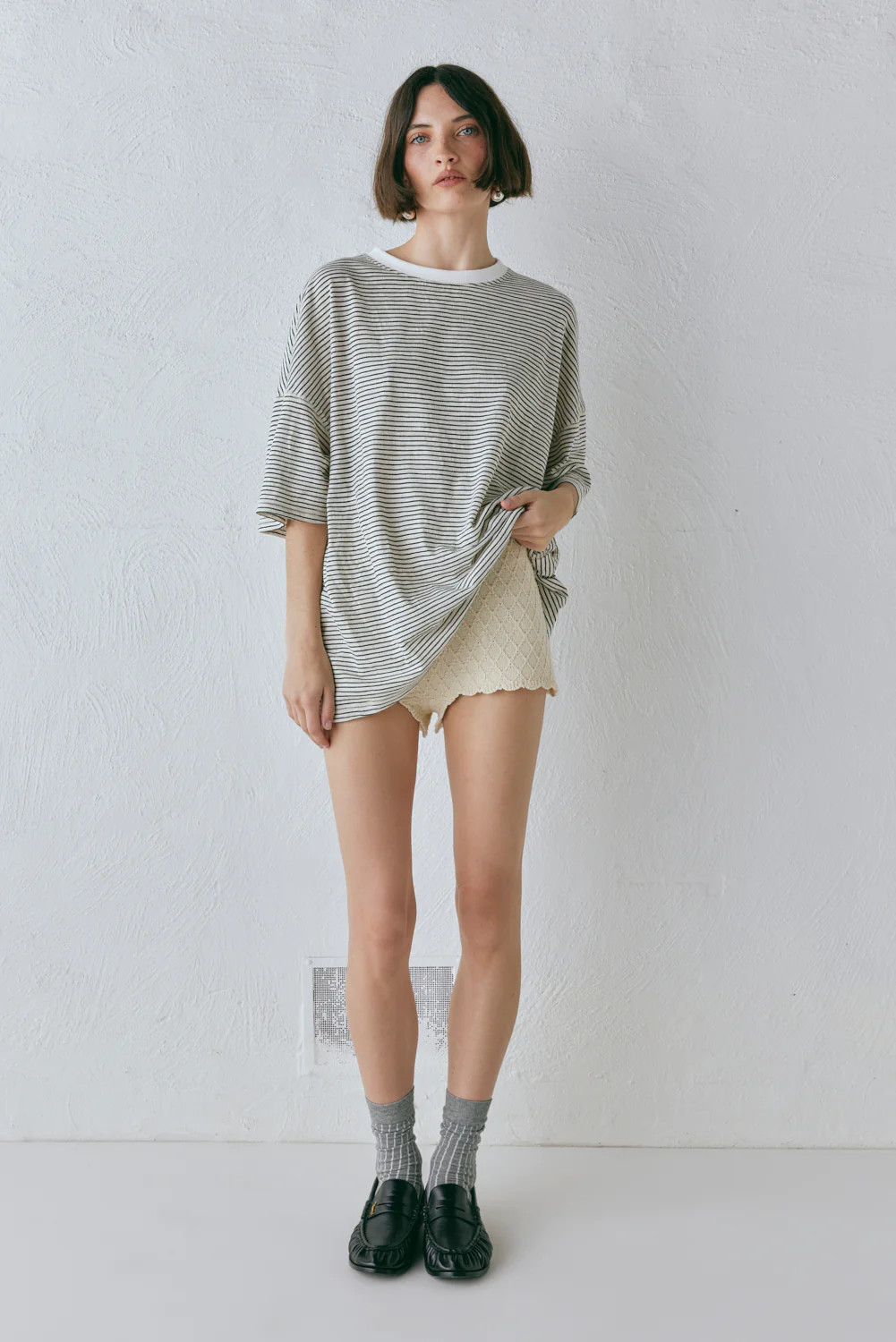 Willow Tee Stripe | VRG Grl