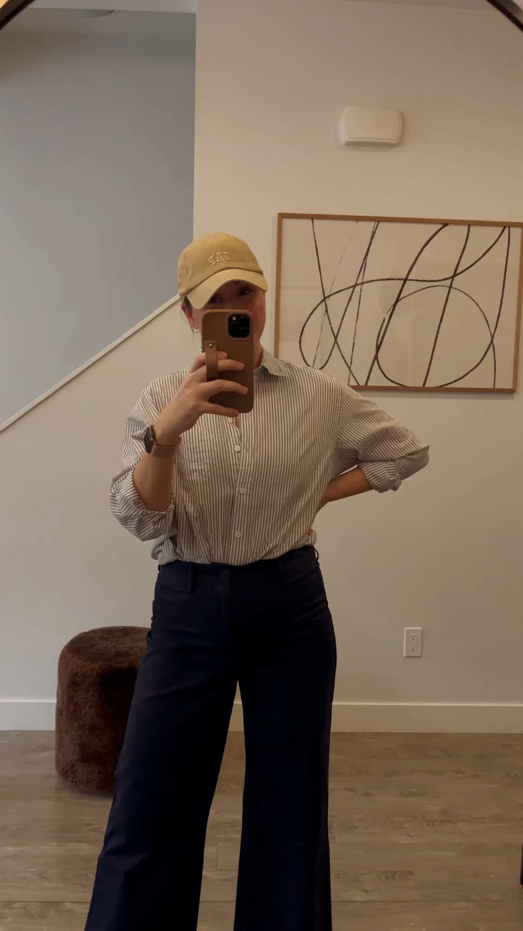 #ad Want 40% off everything at the Gap? Use the code FRIEND for literally 40% off everything!

I’ve been searching for the perfect neutral baseball cap for months. They are very on-trend right now, but mostly, I feel like they are so “me.” 

I loved it so much, I designed an entire @gap outfit around it (AND in the usual Kendra fashion, every single item you see here is on sale):

A tan, neutral GAP logo hat
High rise khakis (I’m wearing a size 10 - go up a size)
An oversized button-down shirt (I’m wearing an xs)
Each piece comes  together to create a fresh, classic spring outfit that I can’t wait to wear. It’s somehow comfortable, minimalist, and sophisticated all at the same time.  Now all I need is some spring sunshine! 

I’ve also linked to some other items I’ve been coveting that are super on-trend.

#GapCA #gapcanada #gapfinds #gap #outfitreel #outfitreels #fashionreelscreator #fashionstylereels #ootd #lookforless #fashiononabudget #affordablefashion #spring2022fashion #casualoutfit #outiftideas #minimalistfashion #tryon #minimalstyledaily #midsize #midsizefashion #midsizestyle #midsizebabes #khakis #basebalhat #neutrastyle #neutraltones #neutrals #neutraloutfit 
Gap fashion. gap style. Gap finds. Fashion on a budget. Affordable fashion. Fashion haul. Try on. Minimalist outfit. Minimalist outfit reel.  Neutral outfit ideas. Fashion reel. Outfit reel. Mid size fashion. Mid size style. How to style khakis. Neutral baseball hat. Tan baseball hat .Sale alert. Budget fashion. 


#LTKstyletip #LTKsalealert #LTKSeasonal