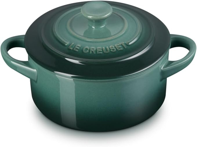 Le Creuset Stoneware Mini Round Cocotte, 8 oz., Artichaut | Amazon (US)