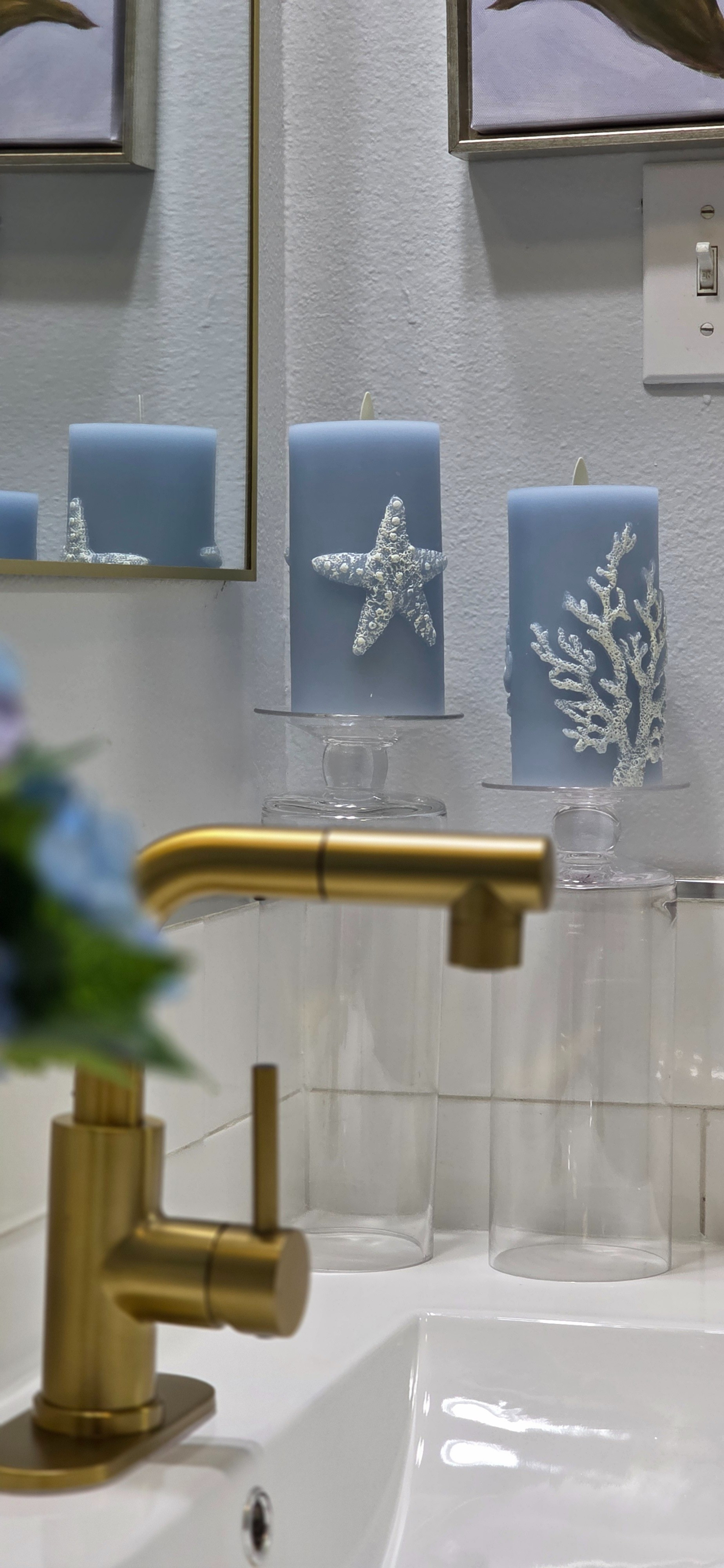 ✨ Create a relaxing spa vibe at home with these gorgeous @liminara flameless candles — I styled them on my bathroom vanity and I’m obsessed! 🛁🕯️The Soft Chambray Embossed Coral and Starfish Pillar Candles add the perfect coastal touch while being completely safe and mess-free 💙Use my code YULIHOMEIDEAS10 for 10% OFF📅 Valid from June 2 – July 31, 2025🛍️ Tap to shop everything I used — linked right here on my LTK!#BathroomDecor #FlamelessCandles #LTKHome #HomeDetails #AmazonFinds #LuminaraCandles #VanityDecor #SpaVibes #GlowUpYourHome

#LTKSeasonal #LTKHome