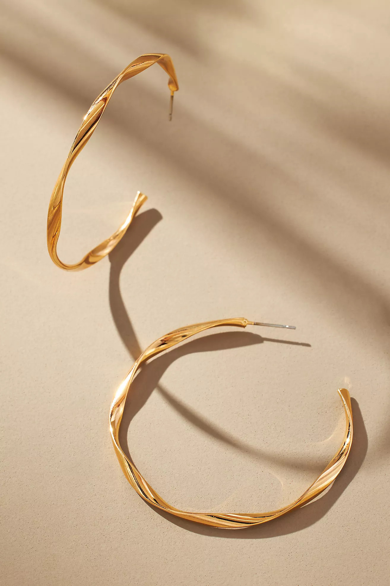 Twist Hoop Earrings | Anthropologie (US)