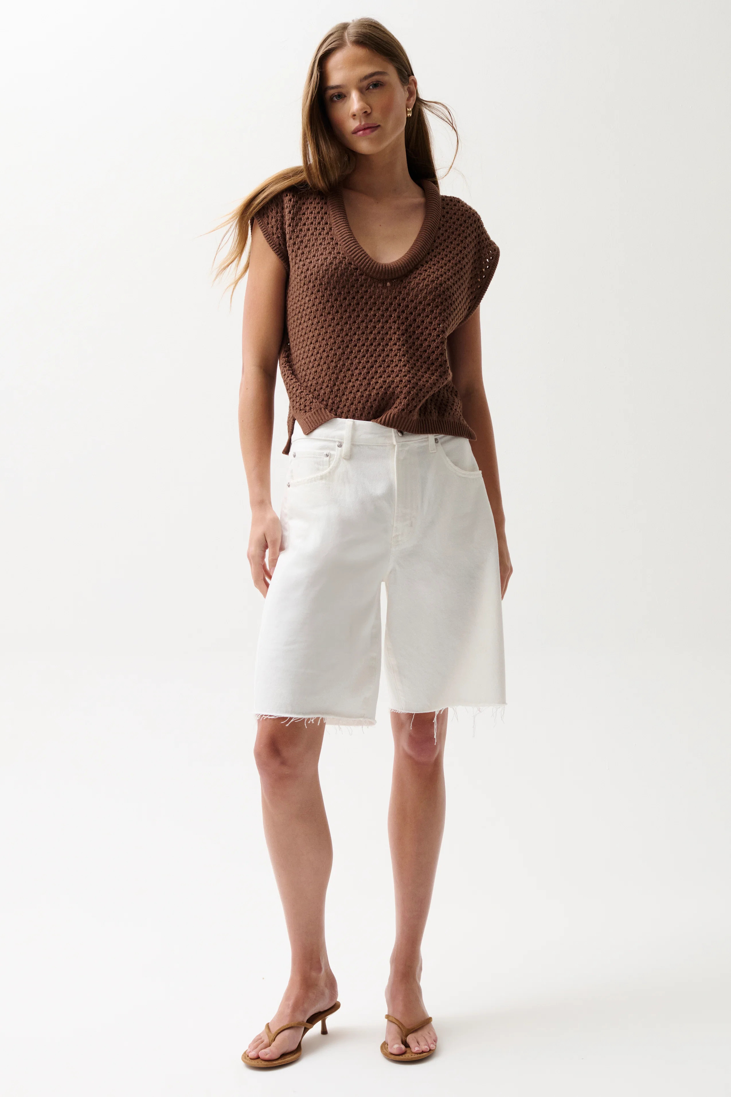 Nolan Relaxed Straight Cut Off - Paper White | Pistola Denim