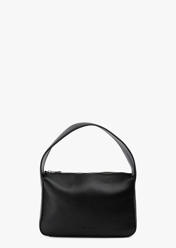 Natalie Black Nappa Shoulder Bag | Handbags | Tony Bianco | Tony Bianco (Australia & New Zealand)