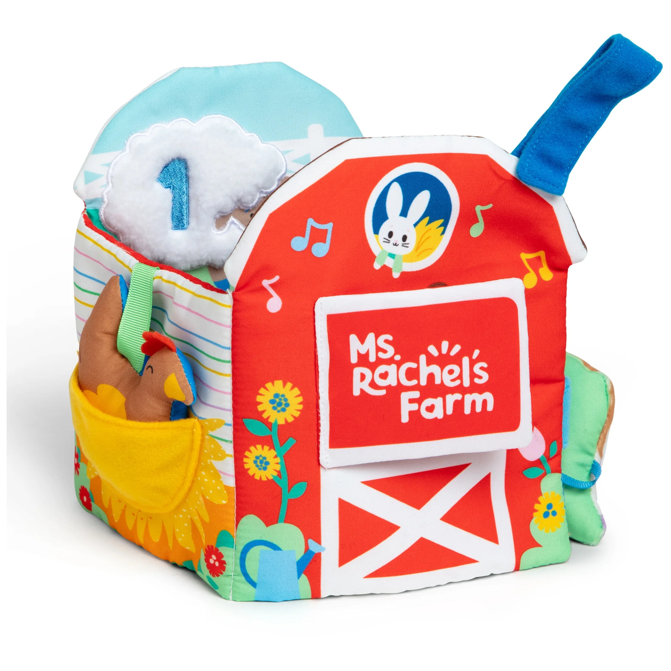 Ms. Rachel Official Sensory Learning Plush Farm Toy for Babies Ages 3 Months to 18 Months | Walmart (US)
