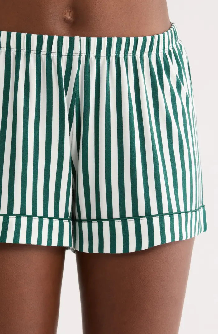 Moonlight Eco Long Sleeve Short Pajamas | Nordstrom