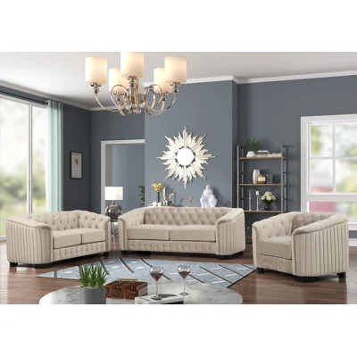 Jeidy 3 - Piece Living Room Set | Wayfair North America
