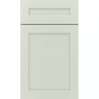 Diamond  Paloma 8.5-in W x 14-in H Sea Salt Painted Foam Kitchen Cabinet Sample (Printed Sample) | Lowe's