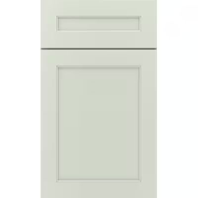 Diamond  Paloma 8.5-in W x 14-in H Sea Salt Painted Foam Kitchen Cabinet Sample (Printed Sample) | Lowe's