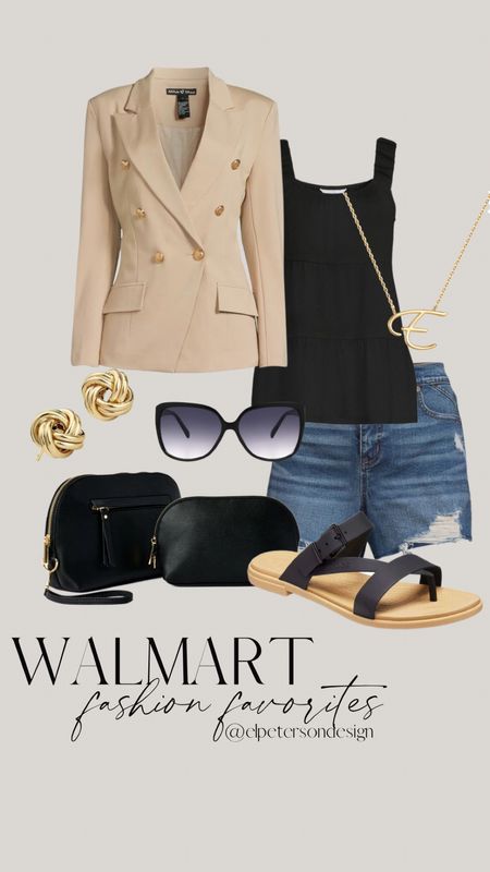 Blazer
Sunglasses 
Sandals
Earrings
Shorts
Fashion
Handbags


#LTKunder50 #LTKunder100 #LTKstyletip