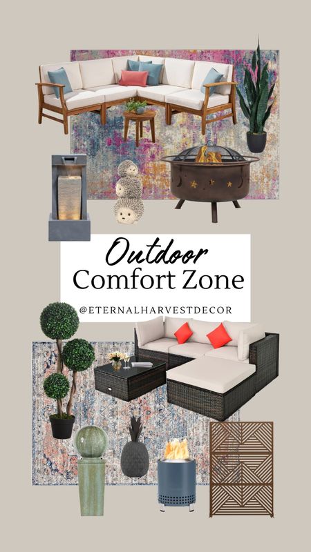 Outdoor Comfort Zone! 

#LTKSaleAlert #LTKHome #LTKSeasonal
