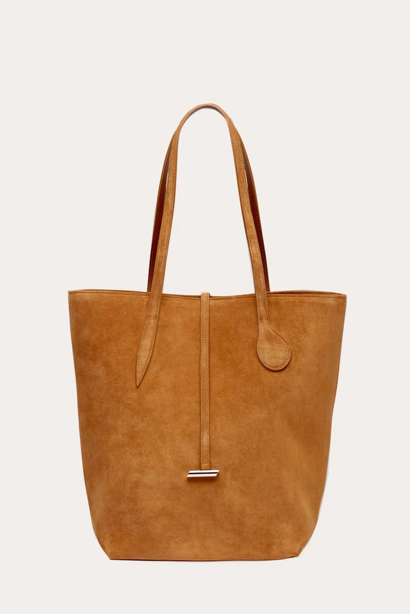 Tall Sprout Tote Rhum Suede | LITTLE LIFFNER