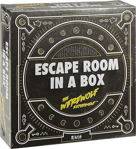 Mattel Games Escape Room in a Box Game The Werewolf Experiment, Mystery with Physical Puzzles, Pa... | Amazon (US)