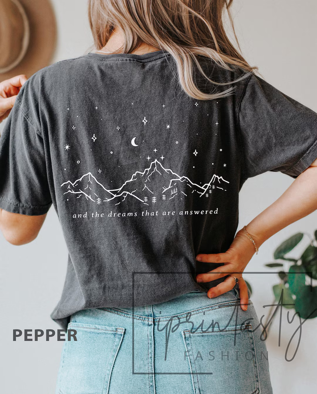 Comfort Colors® SJM, Two sided Velaris shirt, To the stars who listen shirt, A Court of Thorns a... | Etsy (US)