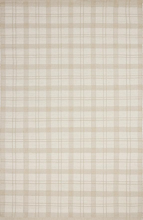 Loloi Magnolia Home by Joanna Gaines Ryder Collection RYD-01 Beige/Ivory 5'-0" x 7'-6" Area Rug | Amazon (US)